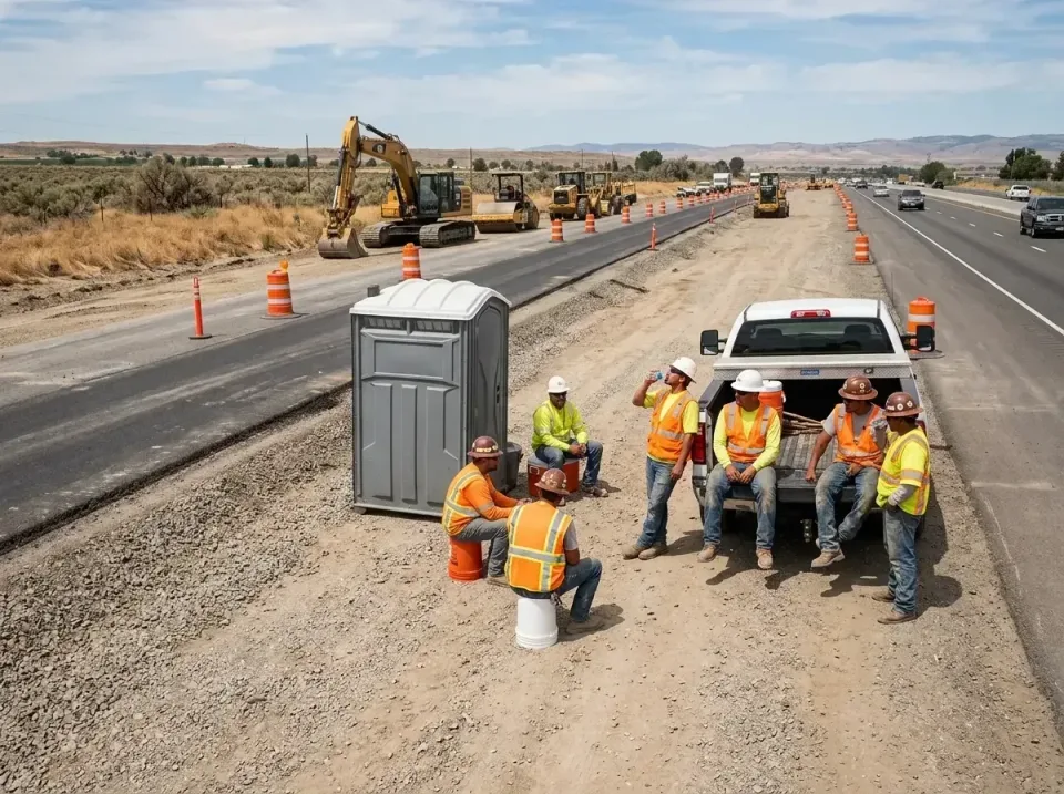 highway-road-construction-crew-007 — frequently asked questions, Porta Potty and Restroom Rentals in La Porte, IN